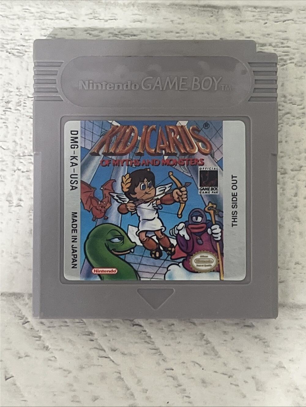 Kid Icarus: Of Myths and Monsters Authentic Tested Nintendo Game Boy Original
